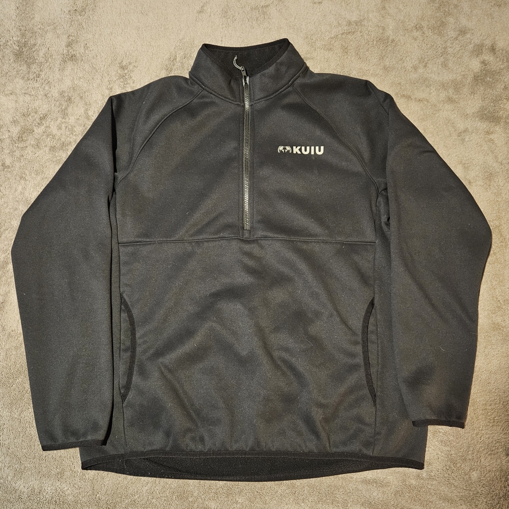 KUIU - Men's Encounter 290 Fleece Zip-T - Black